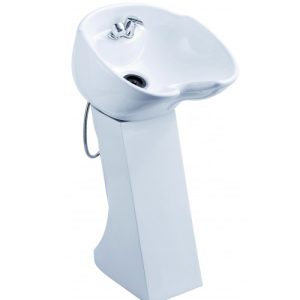 Hairdressing Wash Unit Tower White - Image 1