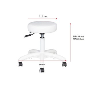 AC Cosmetic Stool Black - Image 2
