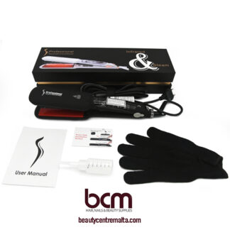Hair Straightener with Steamer and Infrared light