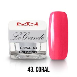 MN LeGrande Color Gel 43 Coral - 4g - Image 1