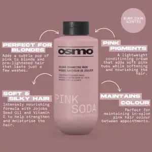 Osmo Pink Soda Mask 400ml - Image 2